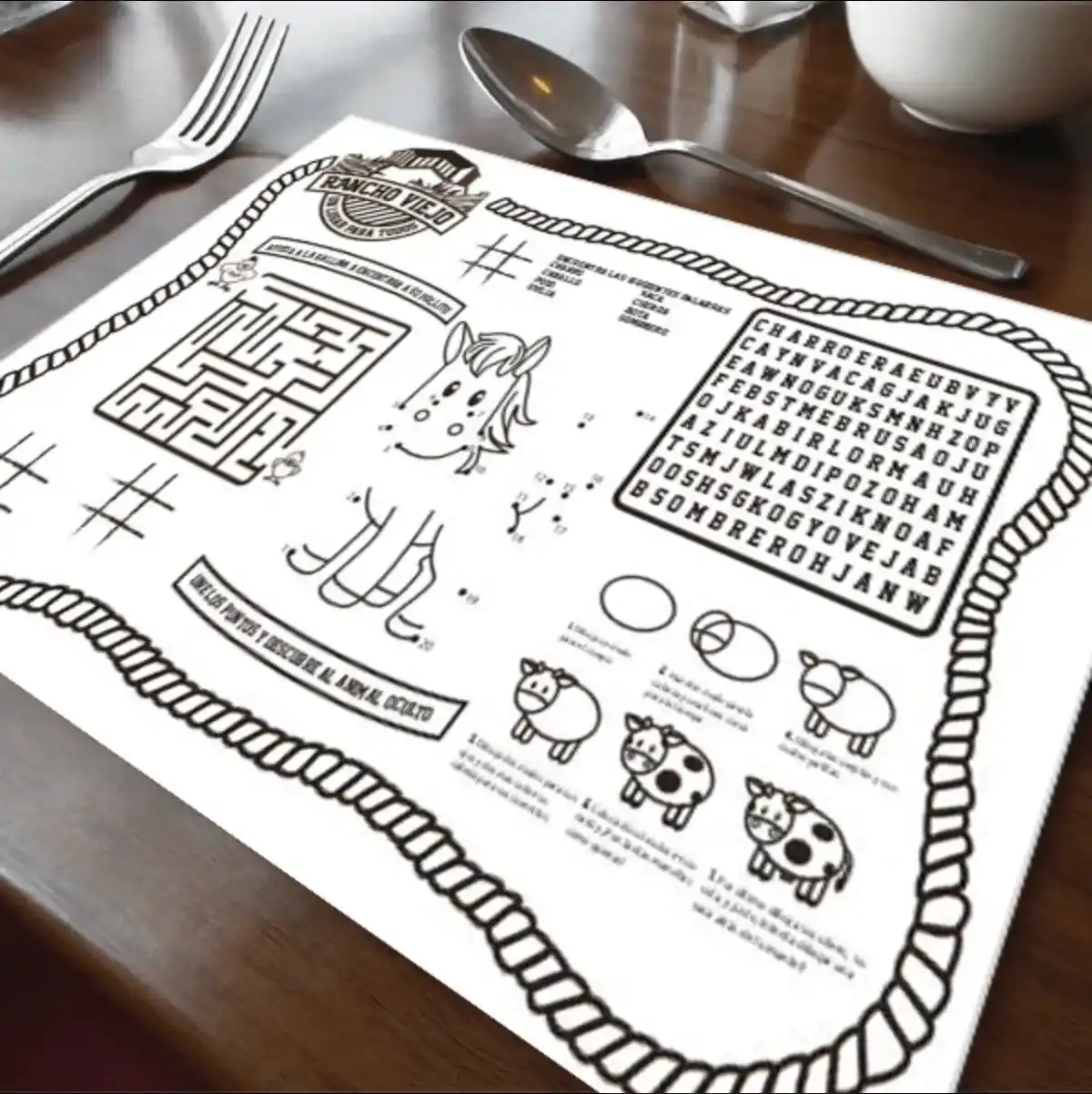 Material didáctico infantil de Rancho Viejo