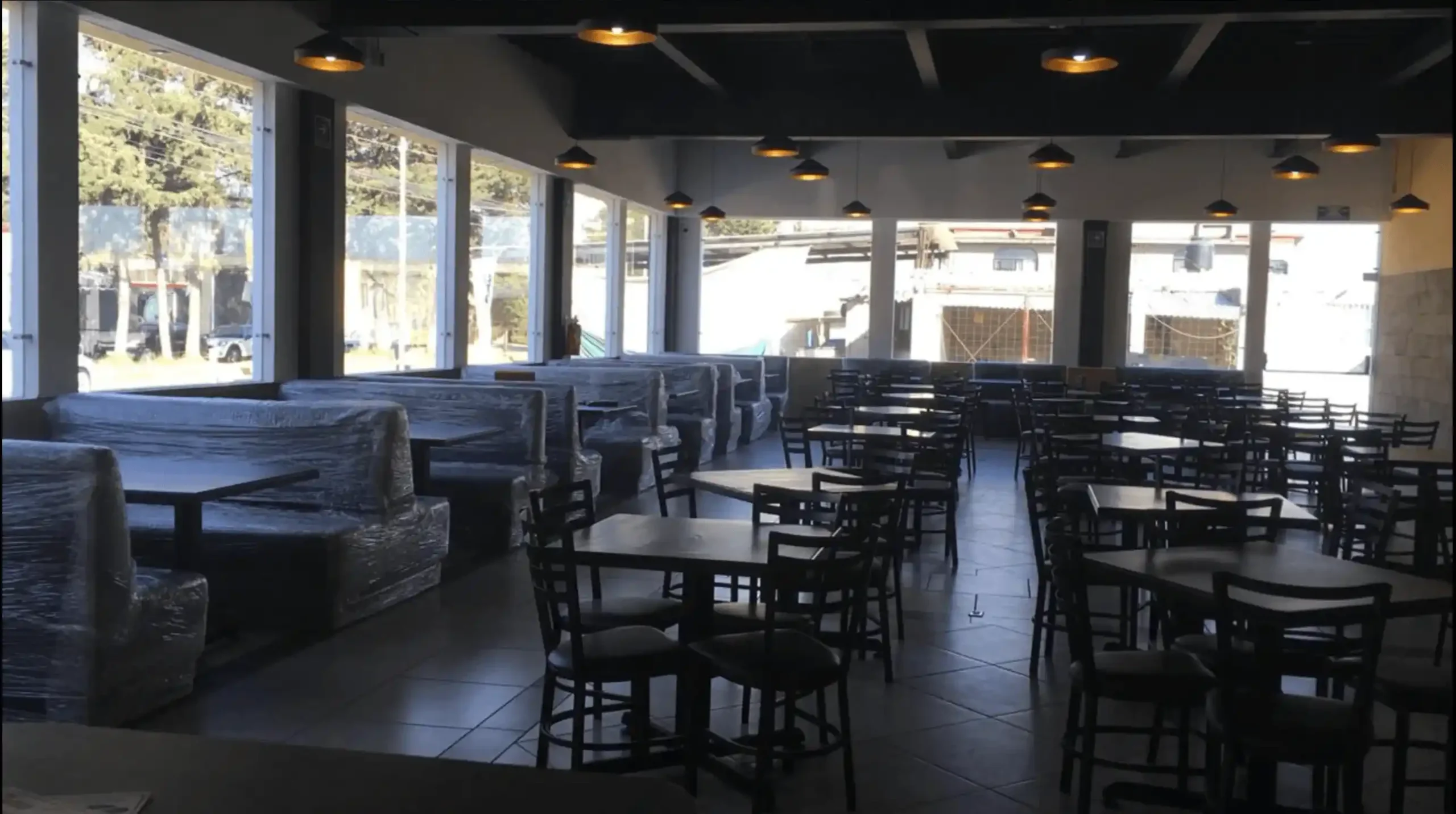 Interior del restaurante Rancho Viejo