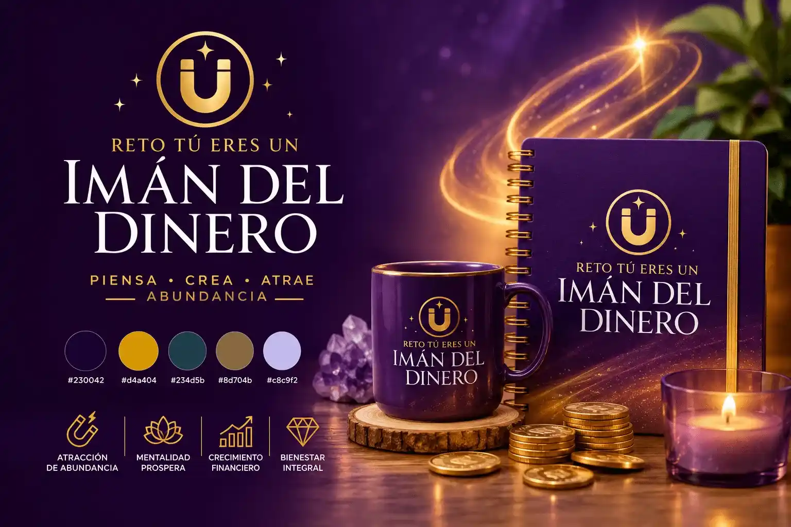 Portada del sistema de identidad Imán del Dinero